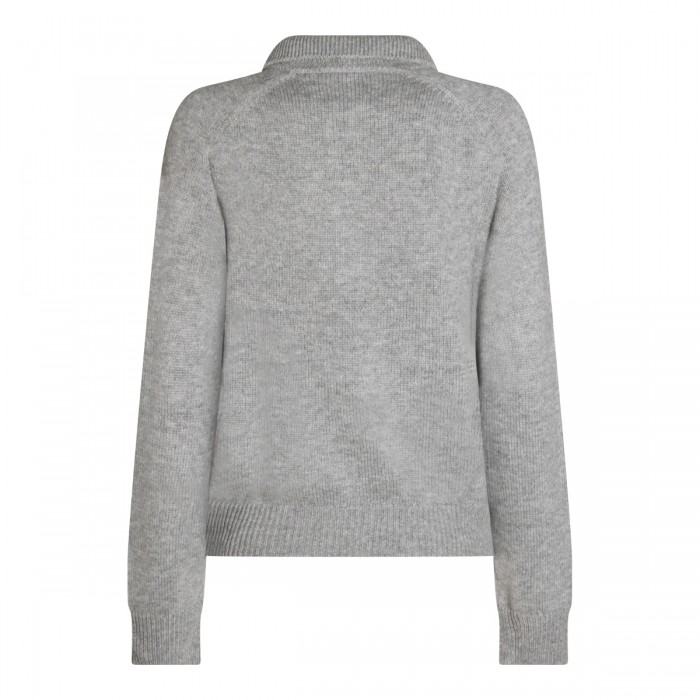 GREY WOOL KNITWEAR 2