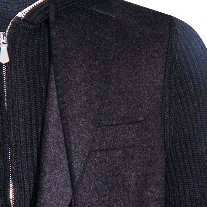GREY WOOL BLAZER 2