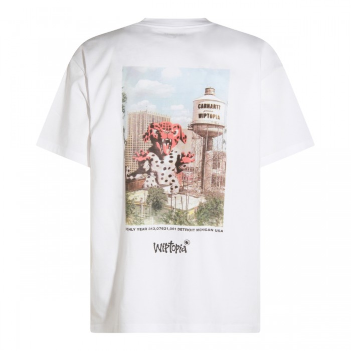 WHITE COTTON T-SHIRT 2