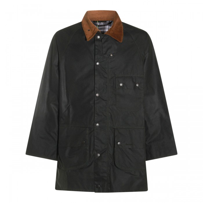 BLACK COTTON COAT