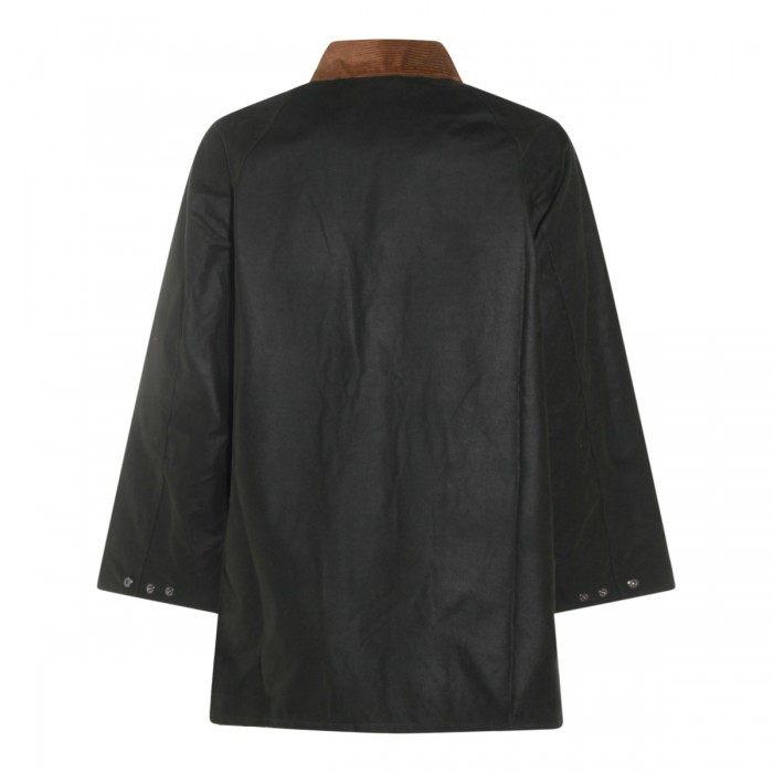 BLACK COTTON COAT 2
