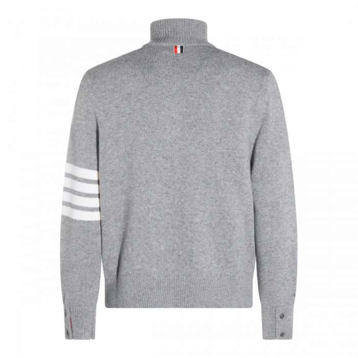 GREY WOOL KNITWEAR 2