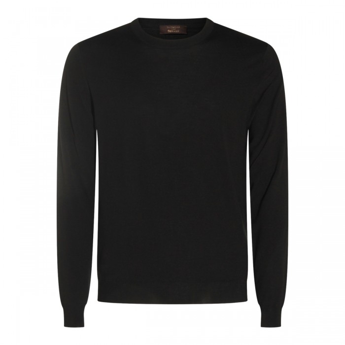 BLACK KNITWEAR