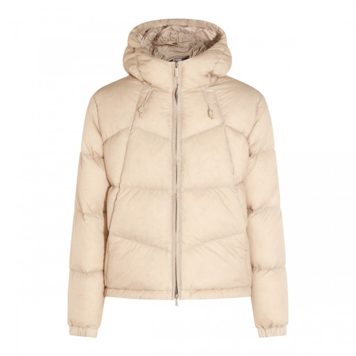 BEIGE DOWN JACKET