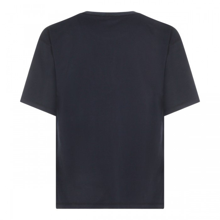 DARK NAVY COTTON T-SHIRT 2