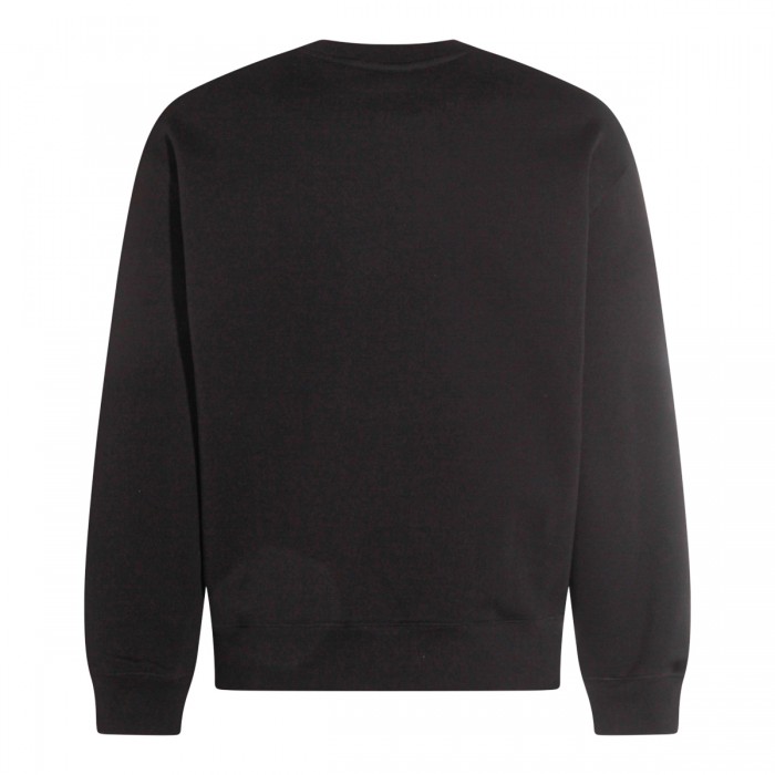 BLACK COTTON SWEATSHIRT 2
