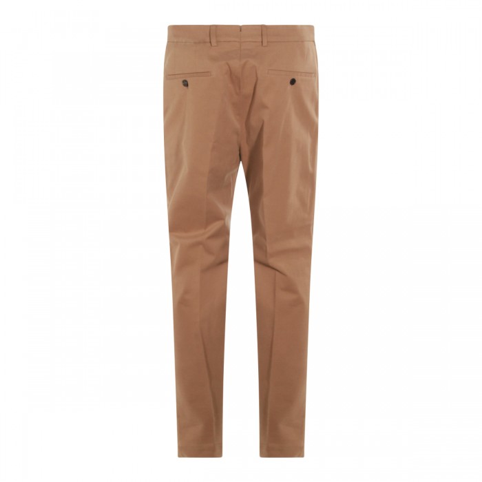 CAMEL COTTON PANTS 2