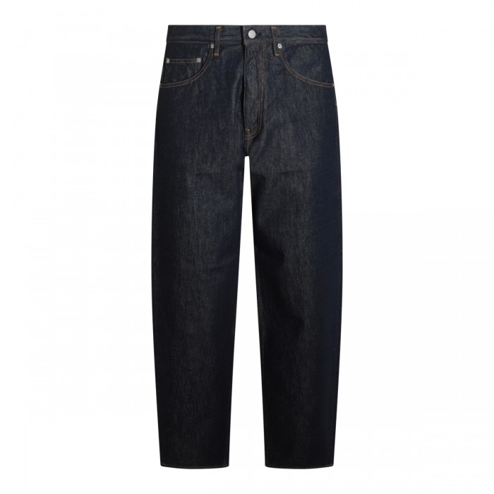 DARK BLUE COTTON JEANS