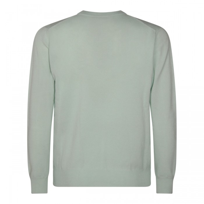 LIGHT GREY WOOL KNITWEAR 2