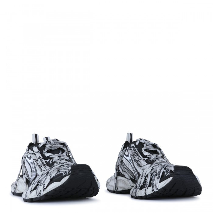 BLACK AND WHITE 3XL SNEAKERS 2