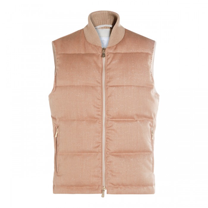 SAND WOOL DOWN JACKET