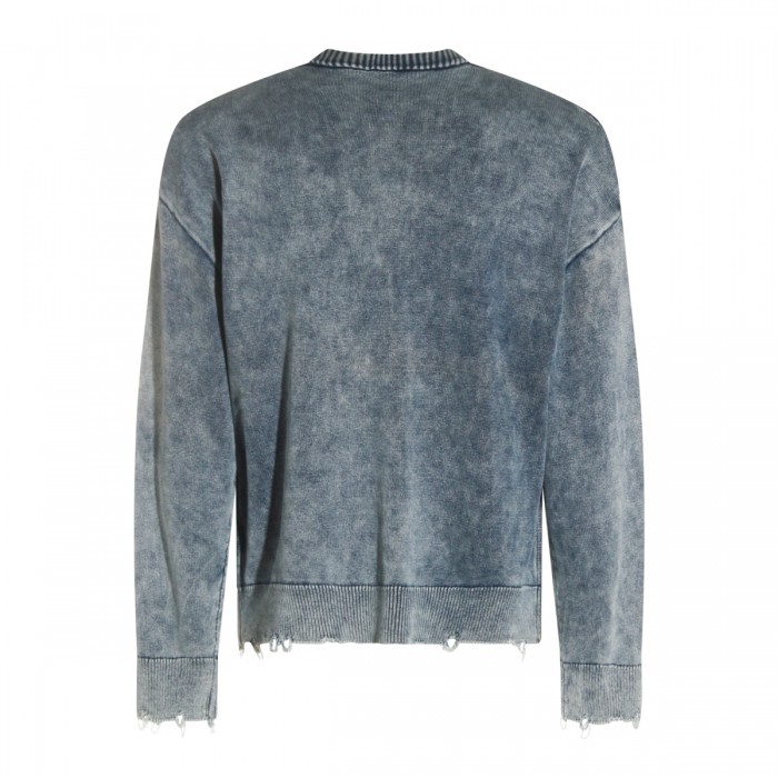 LIGHT BLUE COTTON KNITWEAR 2