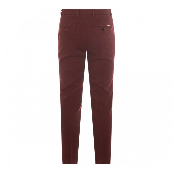 RED COTTON PANTS 2