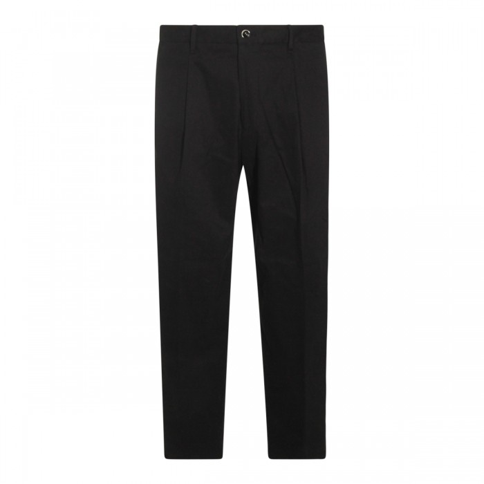 BLACK COTTON PANTS