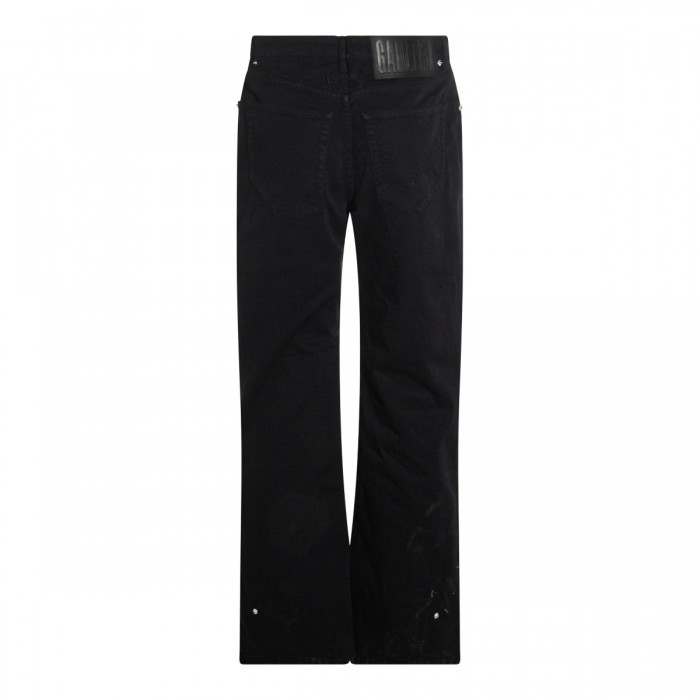 DARK BLUE COTTON JEANS 2