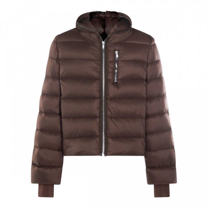 BROWN GIMP DOWN JACKET