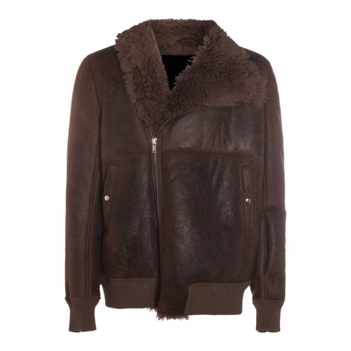 BROWN HOLLYWOOD LEATHER JACKET