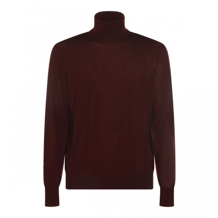 BORDEAUX WOOL KNITWEAR