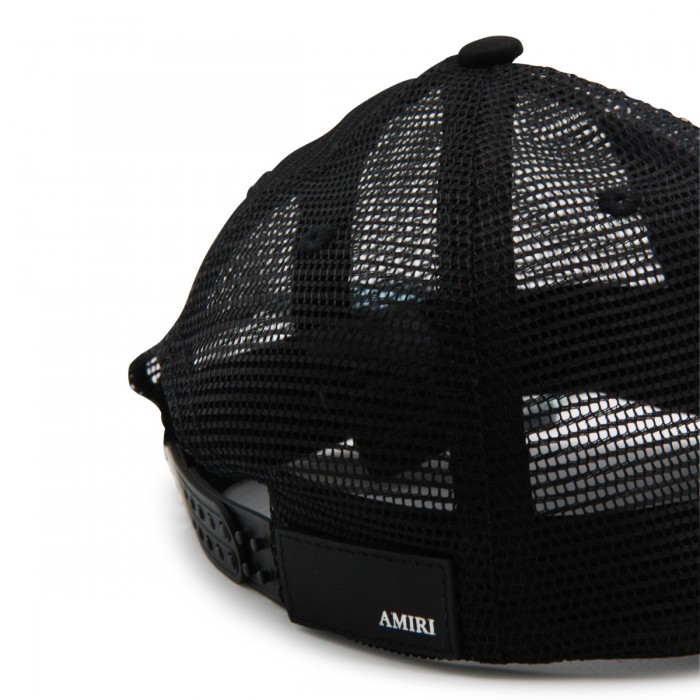 BLACK AND WHITE BASEBALL CAP 2