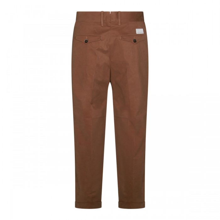 BROWN COTTON PANTS 2