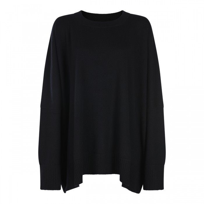 BLACK CASHMERE KNITWEAR