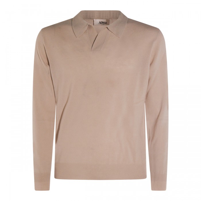 BEIGE WOOL KNITWEAR