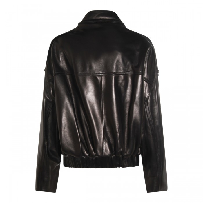 BLACK LEATHER JACKET 2