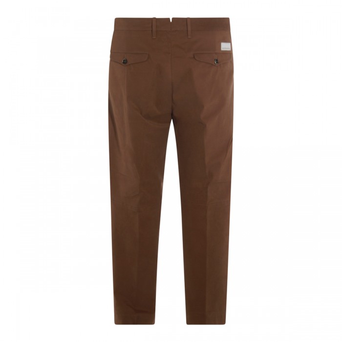 CAMEL COTTON PANTS 2