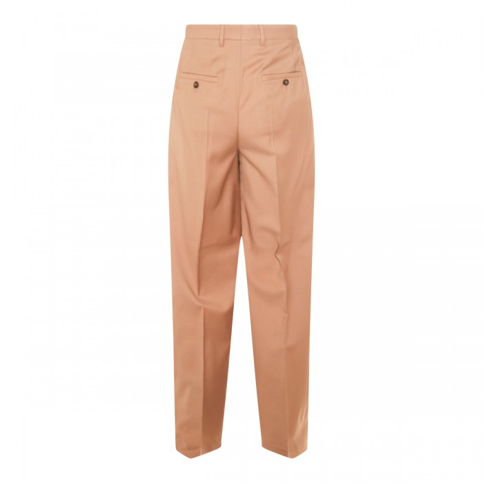BEIGE WOOL PANTS 2