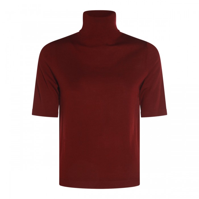 BORDEAUX WOOL KNITWEAR