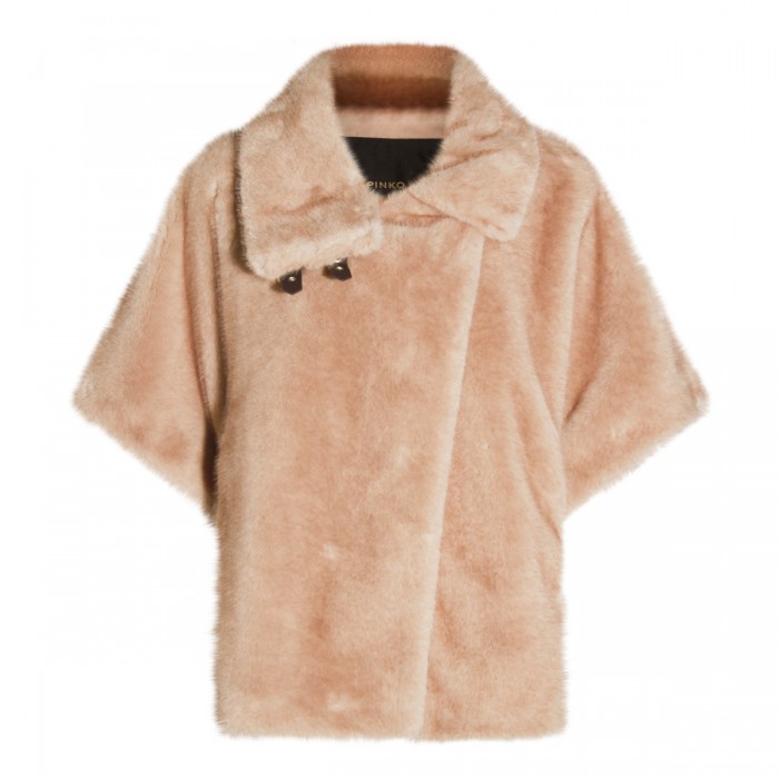 BEIGE FUR JACKET
