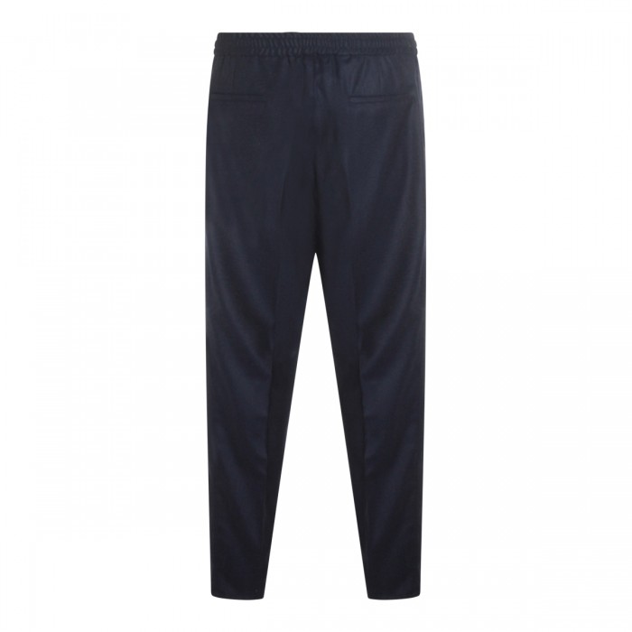 BLACK WOOL PANTS 2