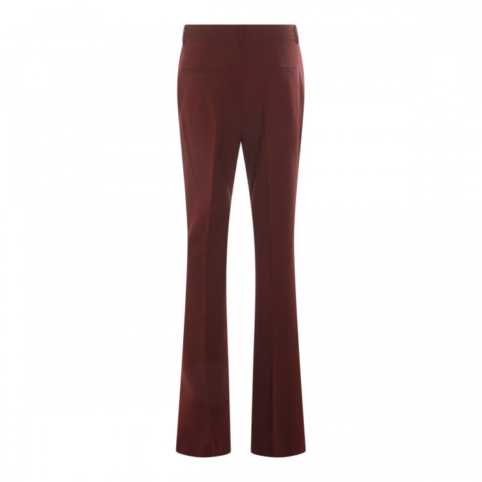 RED SILK PANTS 2