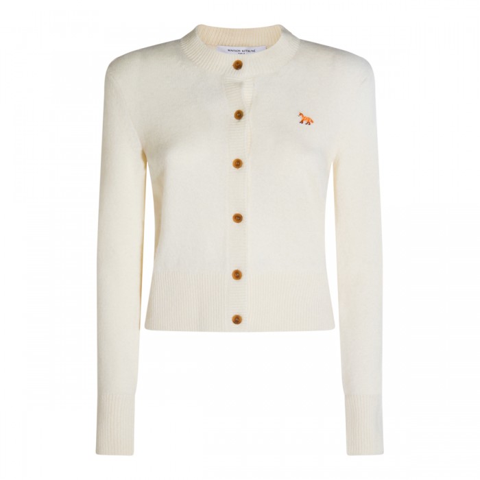 BEIGE WOOL KNITWEAR