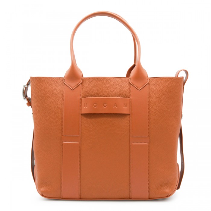 BROWN LEATHER TOTE