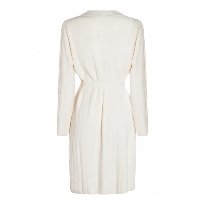 WHITE WOOL GIUSTO KNITWEAR 2