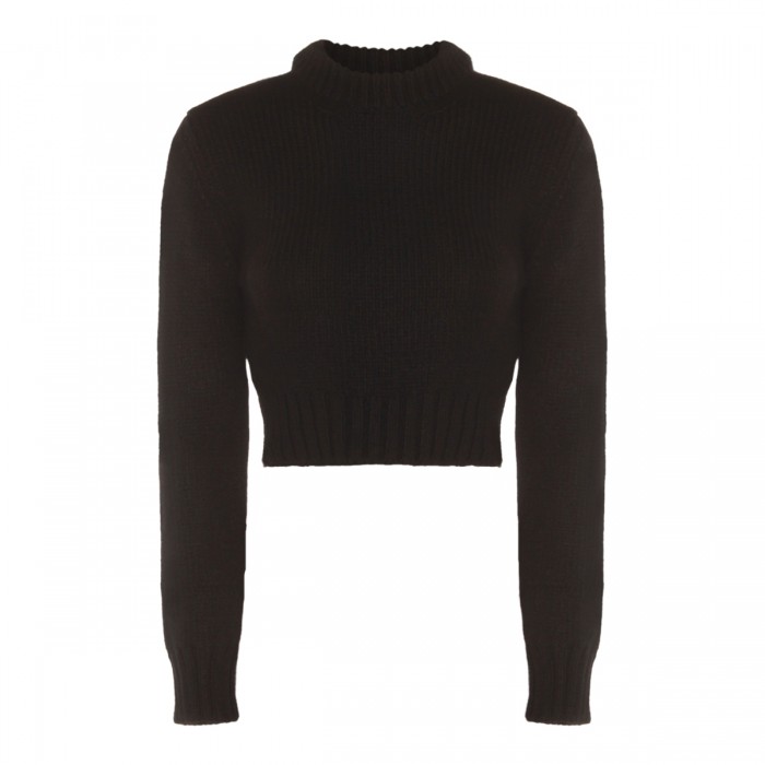BLACK CASHMERE KNITWEAR