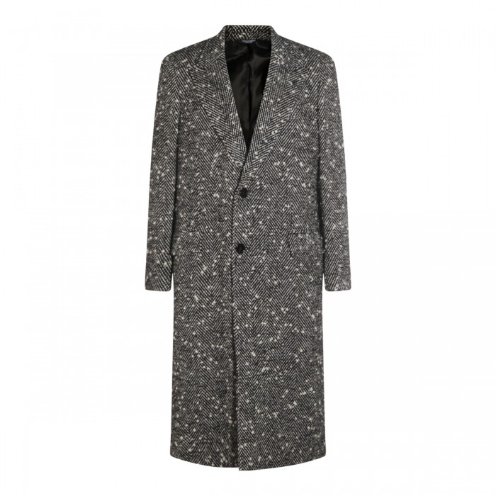 GREY WOOL COAT