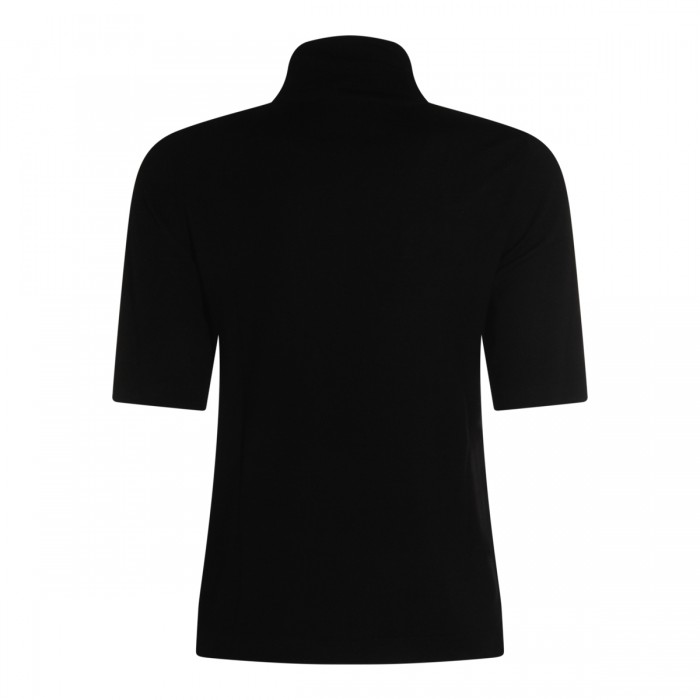 BLACK WOOL KNITWEAR 2