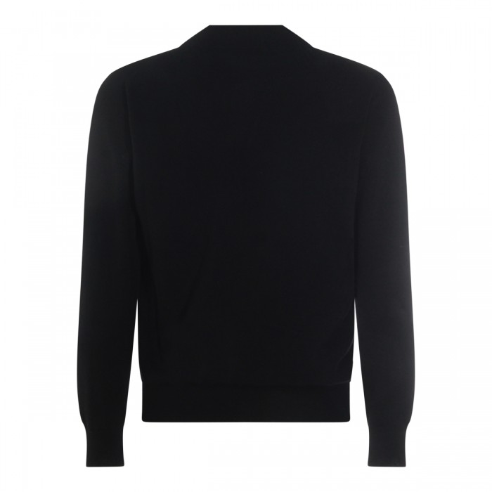 BLACK WOOL KNITWEAR 2