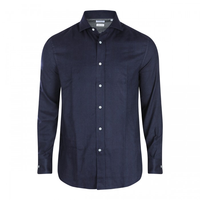 NAVY SHIRT COTTON SHIRT 2