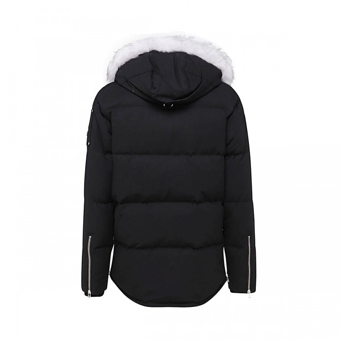 BLACK AND WHITW DOWN JACKET 2