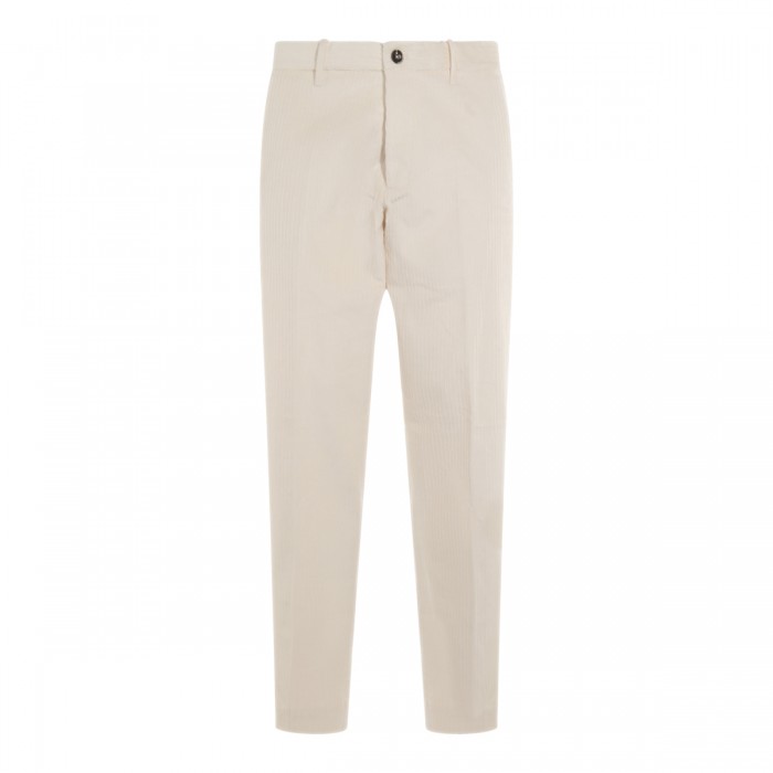 IVORY COTTON PANTS