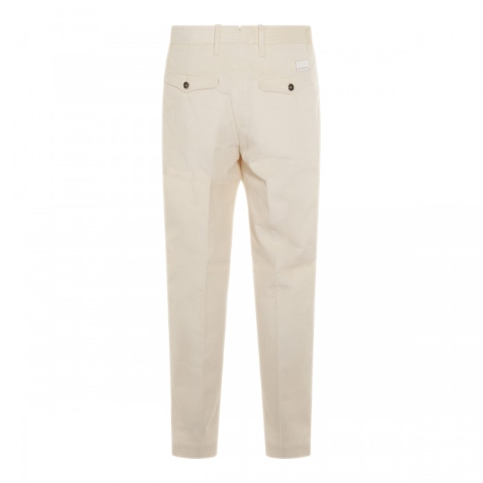 IVORY COTTON PANTS 2
