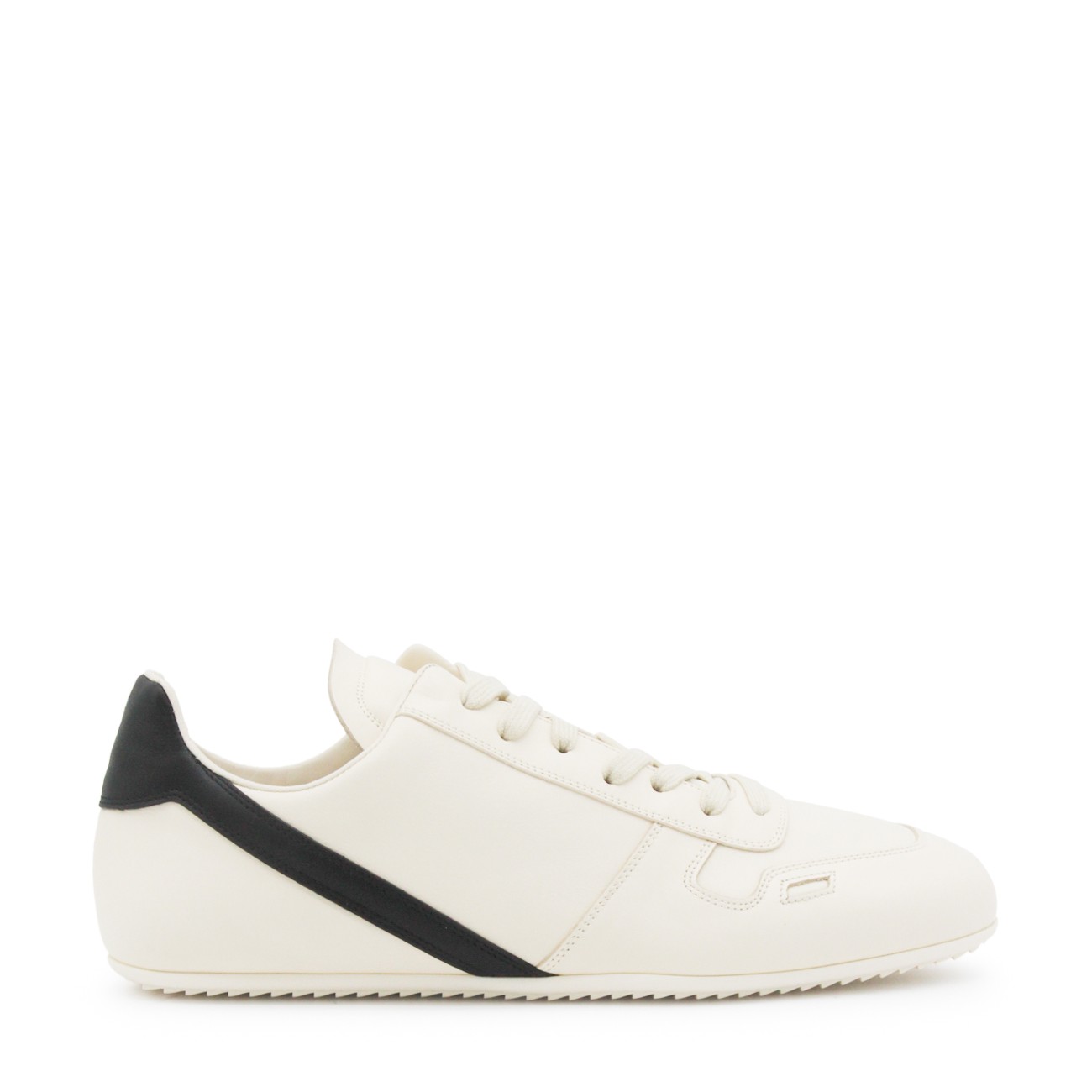 WHITE LEATHER MINIMAL SNEAKERS WHITE LEATHER MINIMAL SNEAKERS