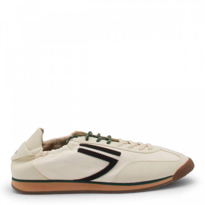 WHITE LEATHER SNEAKERS