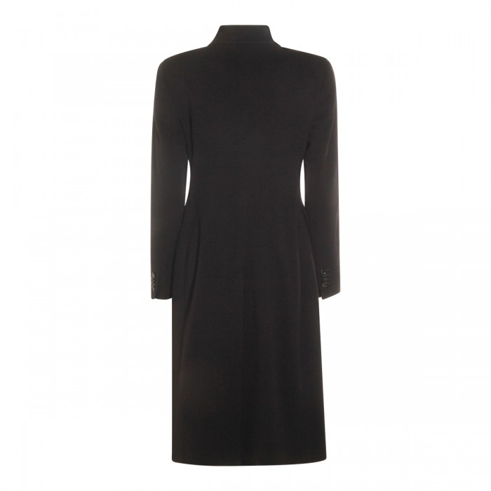 BLACK WOOL COAT 2