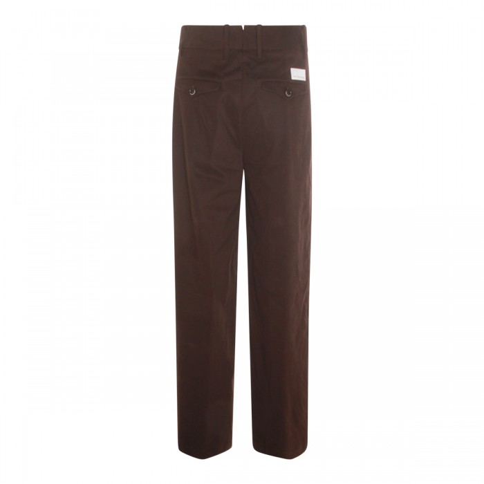 BROWN COTTON PANTS 2