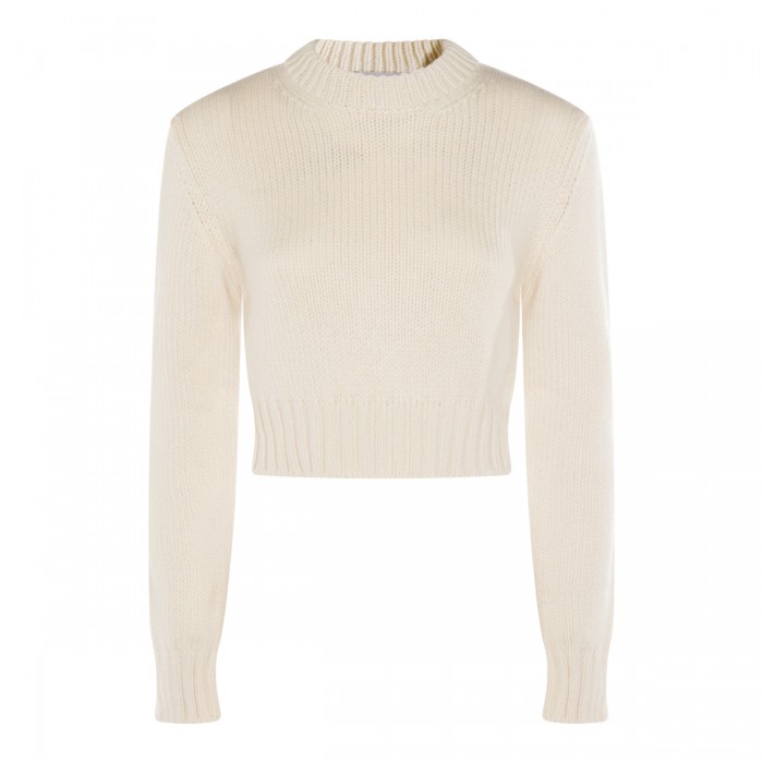 CREAM WOOL KNITWEAR