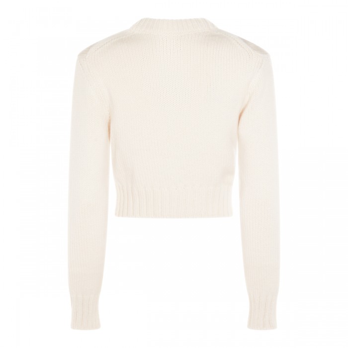 CREAM WOOL KNITWEAR 2